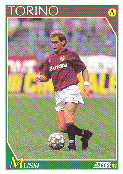 Roberto Mussi Torino Score 92 Seria A #253